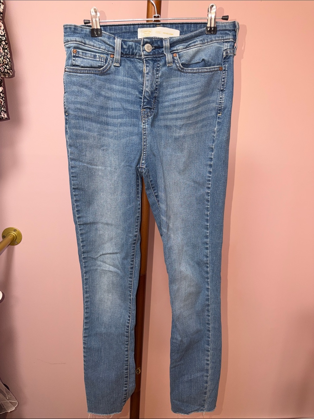 Signature by Levi Strauss Light Blue Skinny Jeans